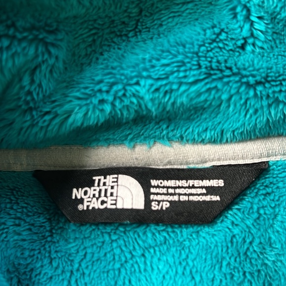 North Face turquoise fleece zip up - Picture 7 of 10